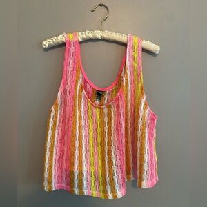 Wild Fable crochet knit women’s swim coverup